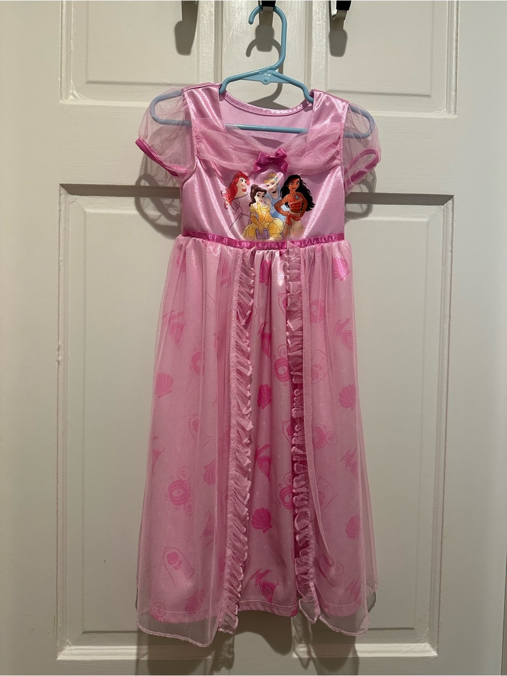 Disney Princess Pink Lavender Tulle Sleepwear Top